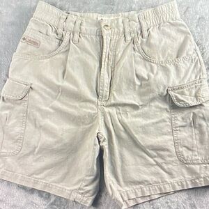 Columbia Light Tan Cargo Shorts